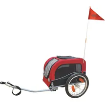 Nobby SENLIMA Fahrradhundeanhänger rot