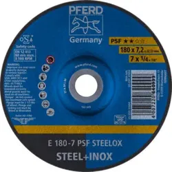 PFERD Schruppscheiben E 180-7 PSF STEELOX