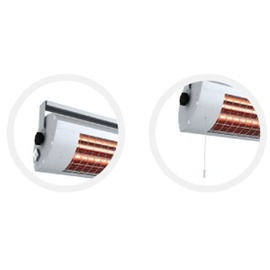 Etherma Infrarotstrahler 1400 W ohne Schalter weiß