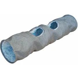 Nobby Plüsch Knistertunnel Gauri Ø 25 cm grau