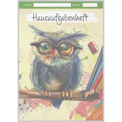Hausaufgabenheft Grundschule Eule - Kalender 2026