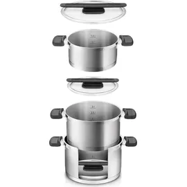 Tescoma COMPACT Topf-Set 6-tlg. 18 cm rund