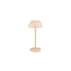 Trio LED-Akkuleuchte , beige , Maße (cm): B: 13 H: 30 T: 13