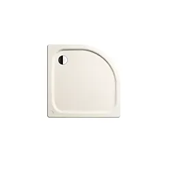 Kaldewei Zirkon Duschwanne 455500010231 90x75x3,5cm, ohne Effekt/Antislip, pergamon