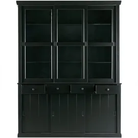 Woood Buffetschrank Lagos H 213 x B 163 cm schwarz