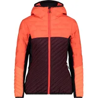 CMP Woman Jacket Hybrid Fix Hood burgundy (C919) 42