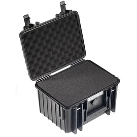 B&W Case Type 2000 SI schwarz mit Schaumstoffeinsatz