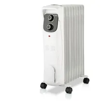 Haeger Ölheizung (9 Kammern) 2000 W Schwarz/Weiß