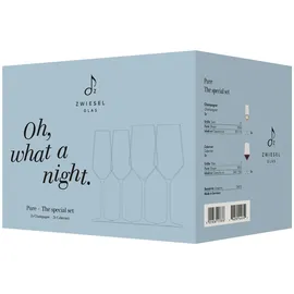 Schott Zwiesel Pure Date Night Set Kristallglas 0,3 l 4 St.