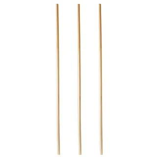 Papstar Bio-Strohhalme aus Stroh 20 cm 100 Stück