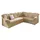 DOMO collection Ecksofa DOMO COLLECTION "Papenburg B/T/H: 242/190/84 cm L-Form", beige (natur), B:242cm H:84cm T:190cm, Struktur ( 90% Polyester, 10% Polyacryl);Microfaser PRIMABELLE (100% Polyester);Kunstleder SOFTLUX;Luxus-Microfaser (100% Polyester), Sofas, Ecksofa,