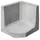 Diephaus L-Stein 40 x 50 x 50 cm grau