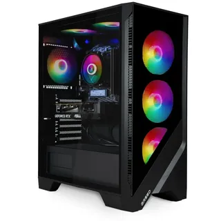 Greed MK2 Gaming-PC AMD Ryzen 7 5700X 4,7 GHz 32 GB RAM 1 TB SSD Nvidia Geforce RTX 3060 Win 11 Pro