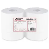 Quicky Jumbo Toilettenpapier 2-lagig 6 Rollen