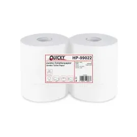 Quicky Jumbo Toilettenpapier 2-lagig 6 Rollen