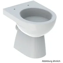Geberit Renova Stand-WC mit WC-Sitz Weiß spülrandlos