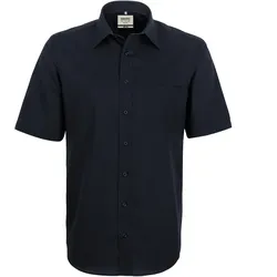 Hemd "BUSINESS Comfort" halbarm 107 - 6XL - schwarz