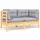 vidaXL Garten-Lounge-Set 8-tlg. grau Kiefernholz