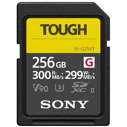 Sony 256GB SDXC KARTE SF-G TOUGH USH-II 300MB/S | ✔️ 100 € Cashback