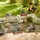 Relaxdays Blumenkasten 25,5 x 18,5 x 12 cm Braun Komplettset
