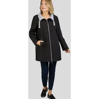 White Label Parka schwarz XL