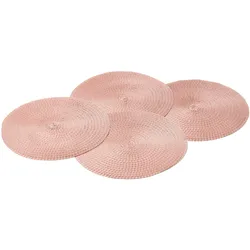 Tchibo - 4 Platzsets - rosé