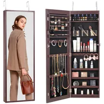 Vevor Schmuckschrank mit Ganzkörperspiegel 108cm