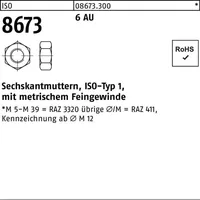 Hörger & Geßler Sechskantmutter ISO 8673 M 76 x 6 1 Stück