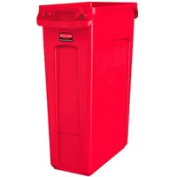 Rubbermaid Slim Jim Mülleimer mit Belüftungskanälen | 87 Liter,