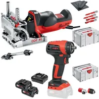 Mafell DuoDübler Dübler DDF 40 MaxiMAX + Akku Bohrschrauber