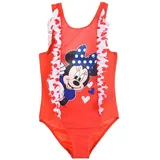 Disney Minnie Mouse Badeanzug Bademode in Rot | Gr.: 116