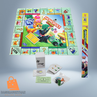 Hasbro Monopoly Junior Spielmatte XL 61x61cm ⭐ Kinder Brettspiel Kinderspiel ⭐