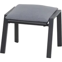 Siena Garden Valencia Hocker 57 x 49,5 x 44,5 cm grau 1 St.