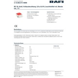 RAFI 3.14.002.011/0000 DT152 Drucktaster 35V 0.1A tastend (L x B x H) 19.05 x 19.05 x 9.7mm 1St.