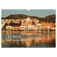 Calvendo Lesbos - Inselimpressionen (Wandkalender 2026 DIN A3 quer),