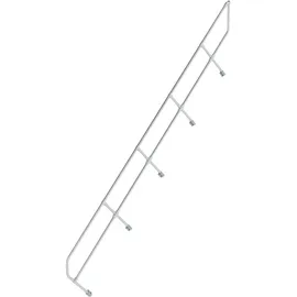 Günzburger Zweiter Handlauf Aluminium-Treppe 45° 16 Stufen