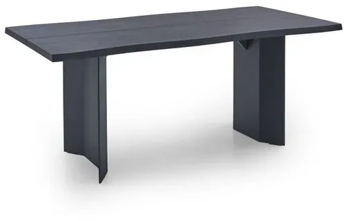 Hartmann Esstisch Kilva 9610-1590/1591 Kernesche Massiv Anthrazit