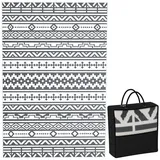 Outsunny Outdoorteppich,, Dunkelgrau, Kunststoff, 274x182 cm, Teppiche & Böden, Teppiche, Outdoorteppiche