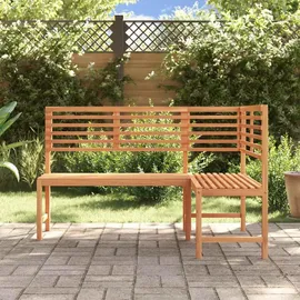 vidaXL Garten-Eckbank 140 x 140 x 85 cm Braun