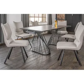 KAWOLA Eloise 180 x 90 x 76 cm grau
