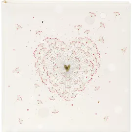 Goldbuch Golden Heart 30x31 60 weiße Seiten Hochzeit 08062