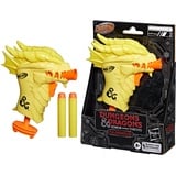 Nerf MicroShots Dungeons & Dragons Palarandusk Blaster und 2 Nerf Elite 2.0 Darts, D&D Spielzeug