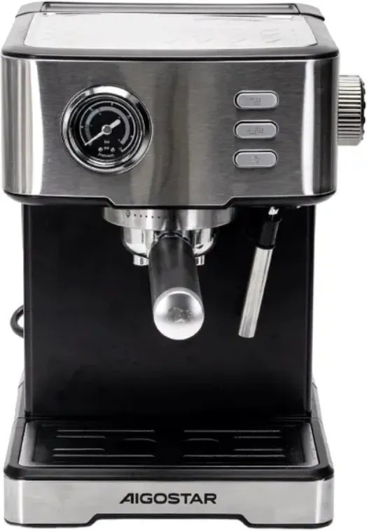 Aigostar Espresso-Kaffeemaschine, 1400 W, 20 bar, 1,7 l