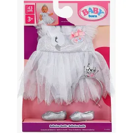 BABY BORN Ballerina-Outfit Silber (840566)