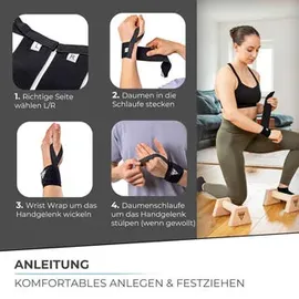 PULLUP & DIP Wrist Wraps Handgelenkbandagen & Camouflage,