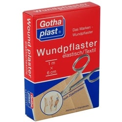 Gothaplast Wundpfl.elast 6 cmx1 m geschnitten