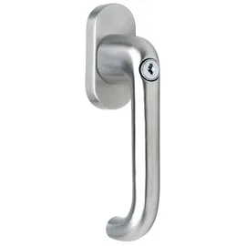 DENI Fenstergriff VA ma 20-40mm U-Form,verschließbar