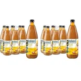 hohes C PLUS Sonnenvitamin D (6 x 1l), 100% Saft, Orange, Apfel, Maracuja, Zitrone, Kaki, Vitamin C, PLUS an Vitamin D, ohne Zuckerzusatz laut Gesetz, vegan, mit recyceltem PET (Packung mit 2)