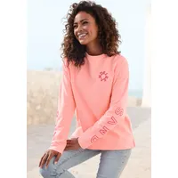 ELBSAND Andra Sweatshirt Meliert Koralle 36