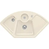 Villeroy & Boch V&B Eckspüle Solo Eck m Abl.garn,